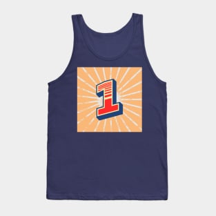 Number one Tank Top